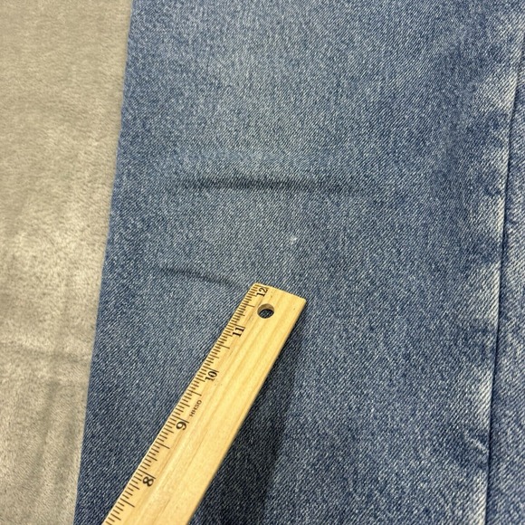 L.L. Bean Jeans Womens 12M-T Blue Double L Relaxed Fit Lined Medium Wash Denim - Picture 11 of 15